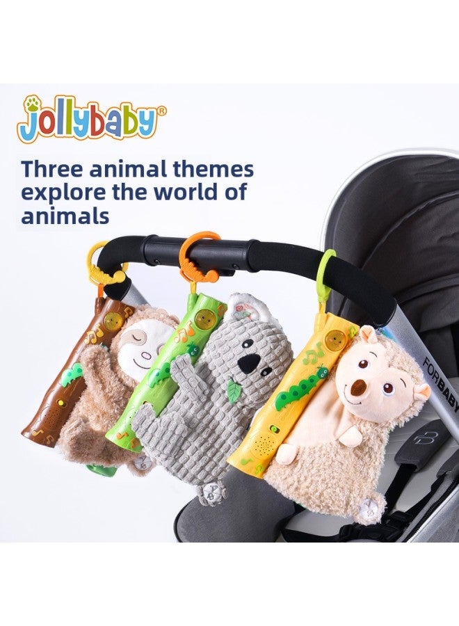 Jollybaby Music Audio Cloth Book Gift Boxes For 0-3 Years Old Infants Chinese And English Educational Enlightenment Early Education Toys-Color:Music Cloth Book-Sloth (Chinese And English)  - Image 2