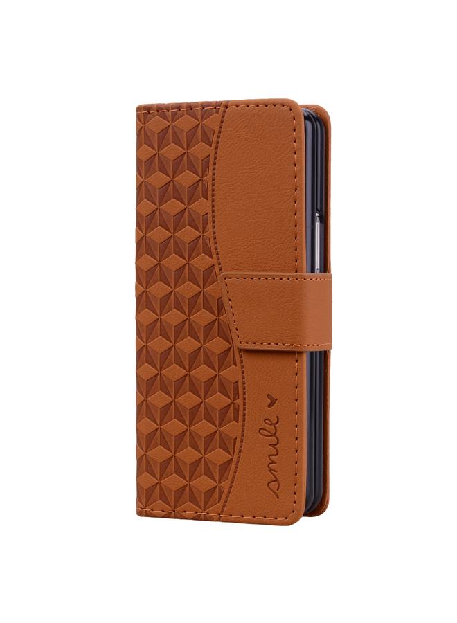 erorex Case For Samsung Galaxy Z Fold6 Diamond Buckle Leather Phone Case with Lanyard - Image 2