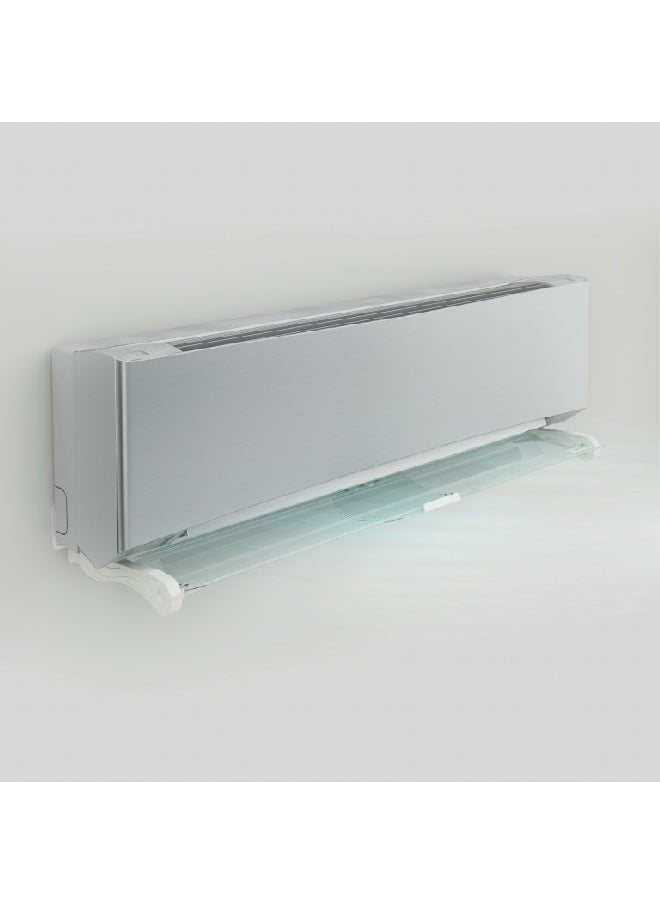 Witforms - Premium Plus Multiple Installation Curvy Wide Split AC Air Flow Deflector Clear 5 x 22 x 60 cm 4967 - Image 1