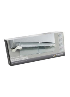 Premium Plus Multiple Installation Curvy Wide Split AC Air Flow Deflector Clear 5 x 22 x 60 cm 4967