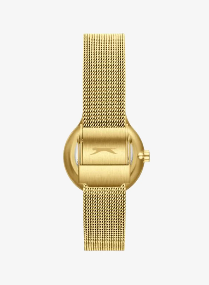 Slazenger  Women's Mesh Analog Watch SL.9.2587.3.140 - 30 mm for Women | Best Price UAE