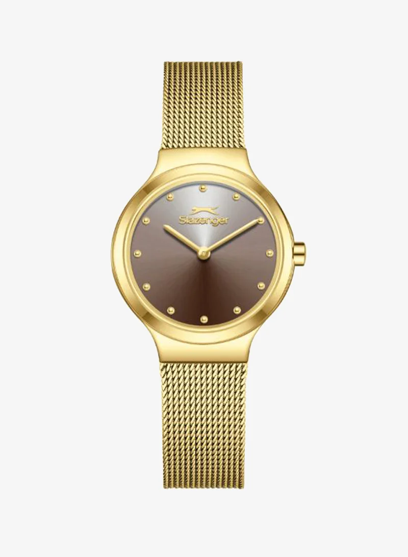 Slazenger Women's Mesh Analog Watch SL.9.2587.3.140 - 30 mm