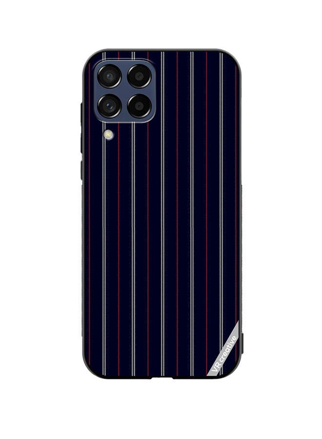 VR CREATIVE Protective Case Cover For Samsung Galaxy M33 Strips Design Multicolour - Image 1