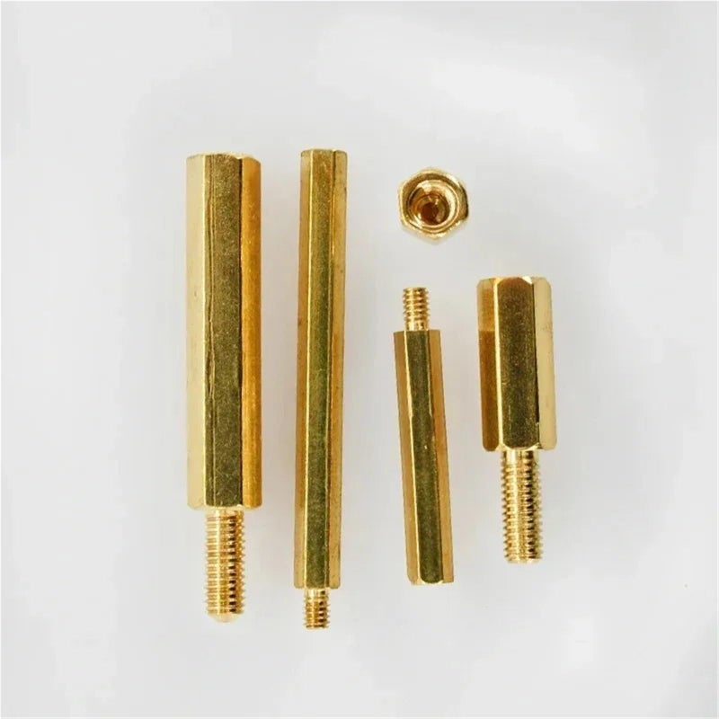 M2 5 Hex Brass Spacer Nut Standoff Set 45pcs For Motherboard And PCB Board 5mm - Image 4