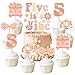 Balterever Five is a Vibe Groovy 5th Birthday Party Decorations for Hippie Party Supplies - Image 4