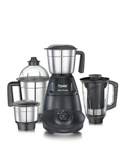 PRESTIGE Prestige Iris Plus 750 W Mixer Grinder With 4 Jars (3 Stainless Steel Jars+ 1 Juicer Jar) 4 Super Efficient Stainless Blades 2 Years Warranty Black, 750 watts  - Image 1