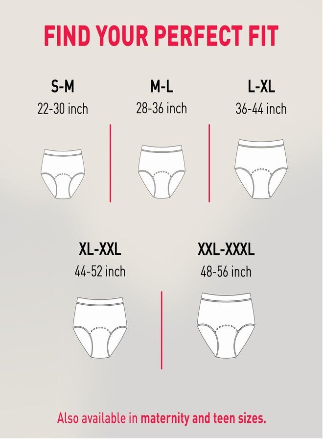 Sirona Disposable Period Panty for Girls & Women | XL-XXL | Pack of 3 | 360° Coverage for Stress Free Periods | Leakage Protection for Heavy Flow | Rash Free | Super Absorbent with Comfortable Fit - Image 4