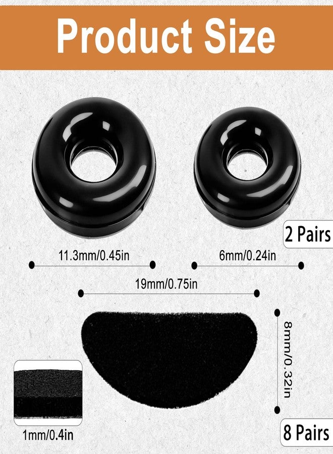 KEUYE Nose Pads Compatible with Warby Parker,8 Pairs - Image 2