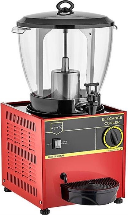 REMTA Elegance 16 Liter Cooler Sherbet Ayran Machine - Red 