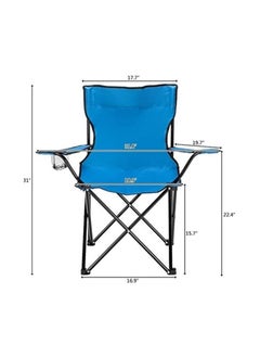 GO2CAMPS Camping Chair-Foldable Beach Chair-Picnic Chair With Carry Bag For Travel Chair Picnic,Hiking (Multicolours)  - Image 3