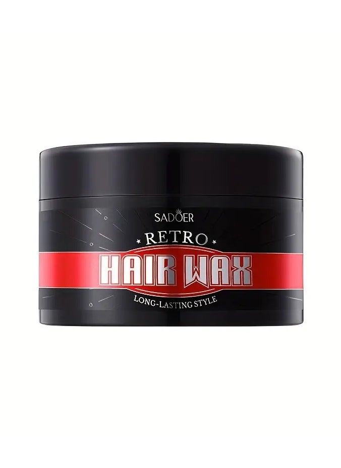 100g Premium Retro Hair Wax for Men - Long-Lasting, Strong Hold, Versatile Styling, Perfect for Normal Hair, Great Fathers Day Gift - pzsku/Z5EB4CD2BAB576FC0F5F9Z/45/_/1727162360/7fd159dc-25fc-4ac1-a6c6-d1cc66f118e5