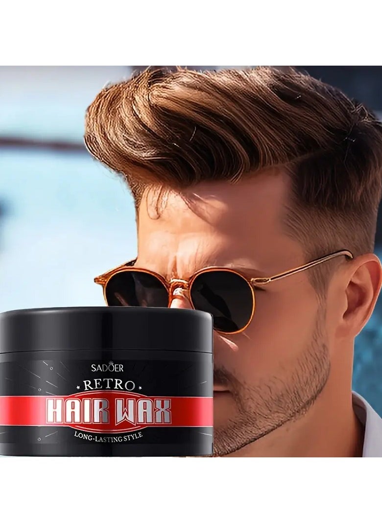 100g Premium Retro Hair Wax for Men - Long-Lasting, Strong Hold, Versatile Styling, Perfect for Normal Hair, Great Fathers Day Gift - pzsku/Z5EB4CD2BAB576FC0F5F9Z/45/_/1727162393/111ada65-6425-41f4-95c0-9bc78ee6a912