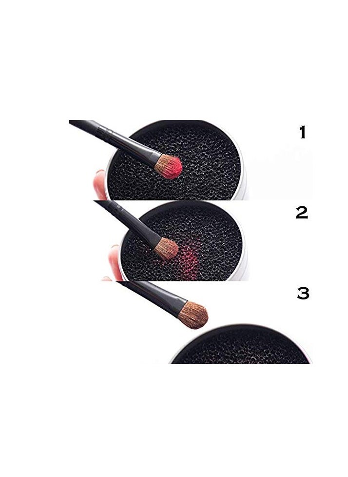 Myboree - Makeup Brushes Cleaner Eye Shadow or Blush Color Removal Sponge Kit - Image 1