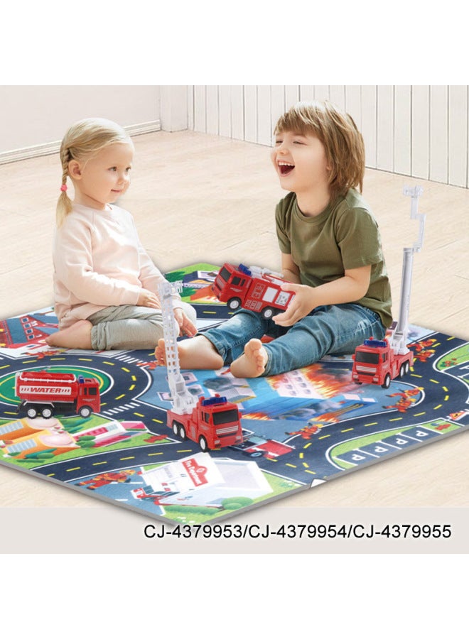 CJ Simulation Car Cartoon Game Carpet Suit A Variety Of Theme Parent-child Interactive Early Education Educational Toys - Image 2