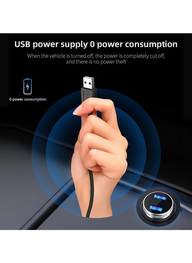 Generic Digital GPS Speedometer Heads-Up Display, Large HD Screen Car & Truck HUD, Plug & Play USB Cable, Real-Time Speed Projection for Safe Driving, Universal Dashboard Compatibility  - Image 5