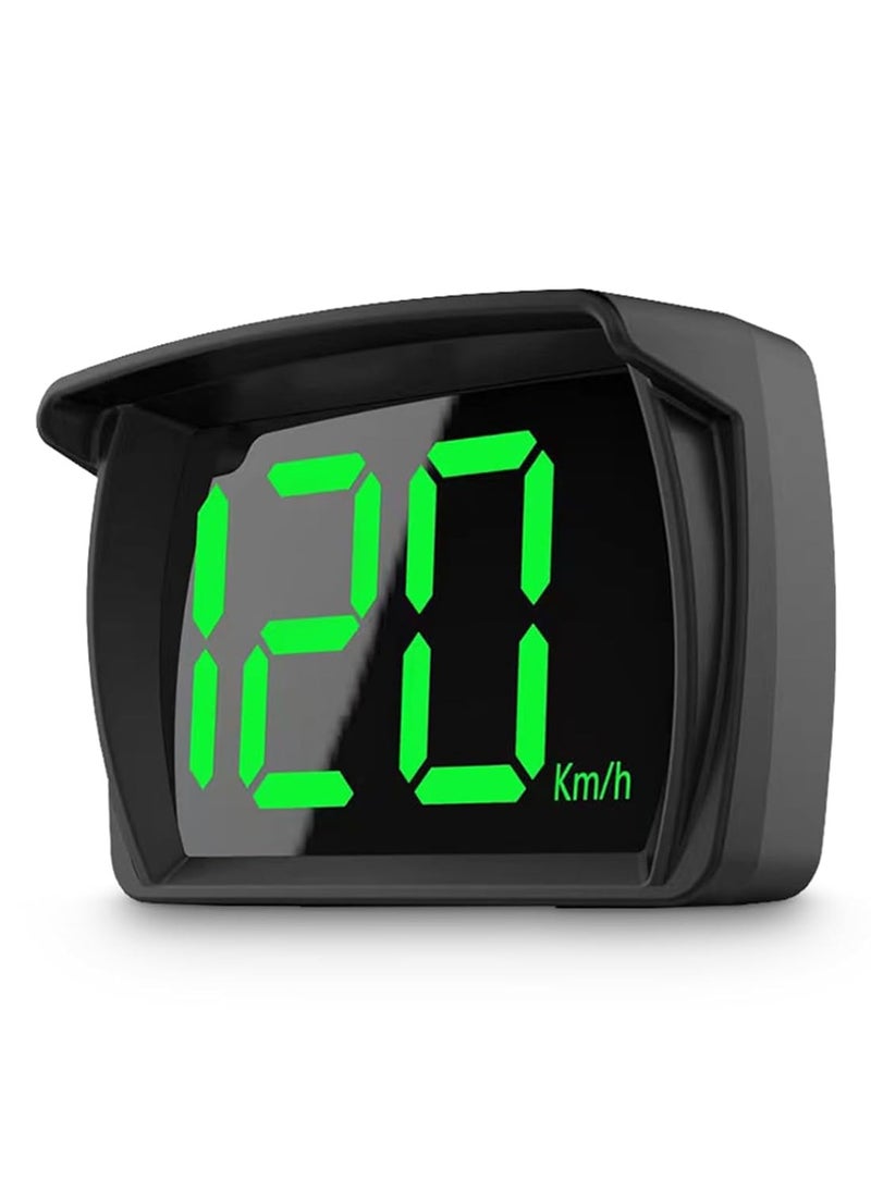 Generic Digital GPS Speedometer Heads-Up Display, Large HD Screen Car & Truck HUD, Plug & Play USB Cable, Real-Time Speed Projection for Safe Driving, Universal Dashboard Compatibility  - Image 2