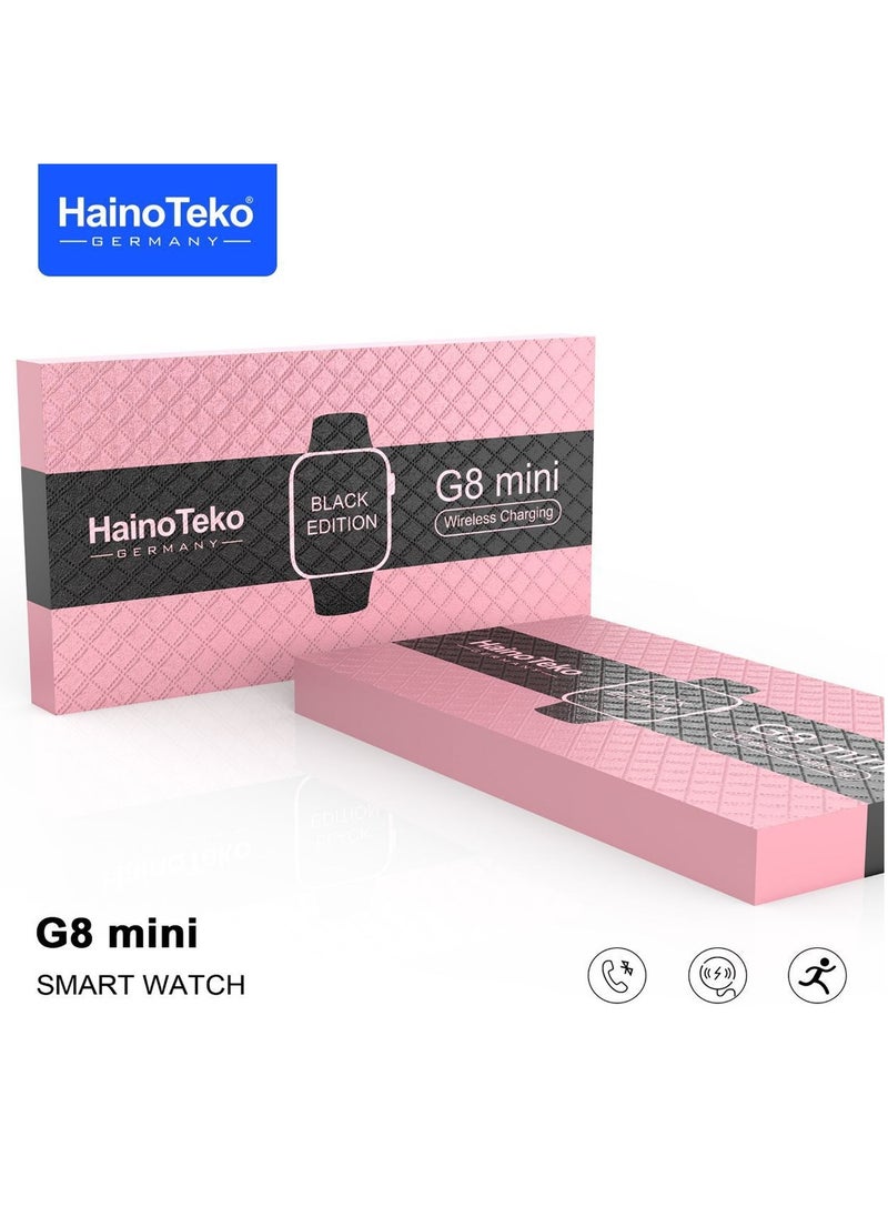 Haino Teko Haino Teko G8 Mini Smart Watch 41mm with Two Set Strap HD Display with Wireless Charger and bracelet for Ladies  - Image 5