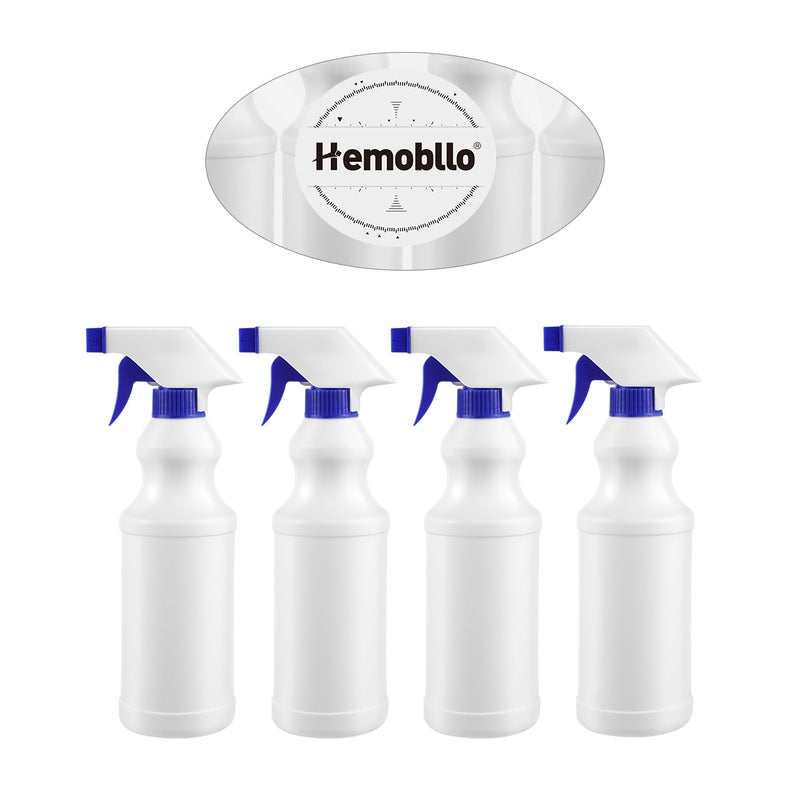 4Pcs 500ml Empty Spray Bottles Multi-purpose Sprayer Bottle Household Bottle Portable Flower Spray Bottle for Home Store Use ( ) - Image 5