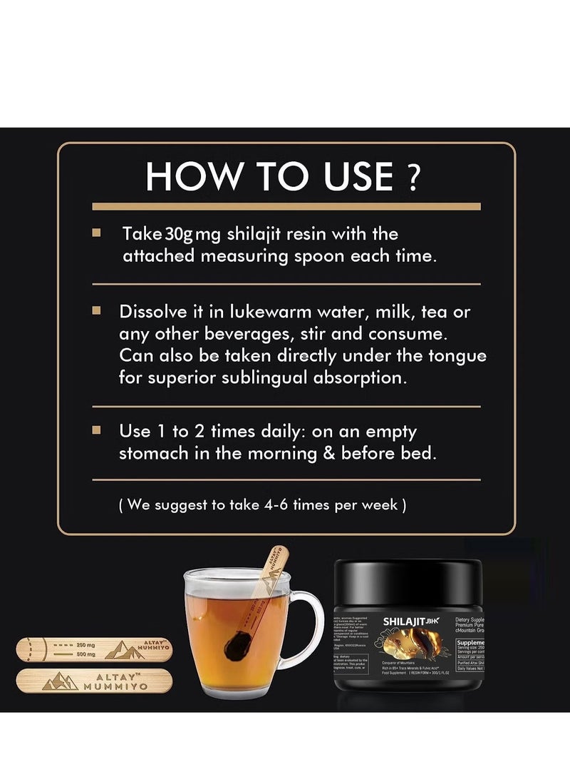 Shilajit RX - Pure Himalayan Shilajit Resin High Potency Gold Grade for Men & Women| 75 Servings for Energy Boost & Immune Support, 85+ Trace Minerals, 75%+ Fulvic Acid - Image 1