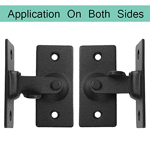 WANLIAN MINI Size 90 Degree Door Latch Sliding Door Lock Screen Door Latch Pocket Door Latch - Image 2
