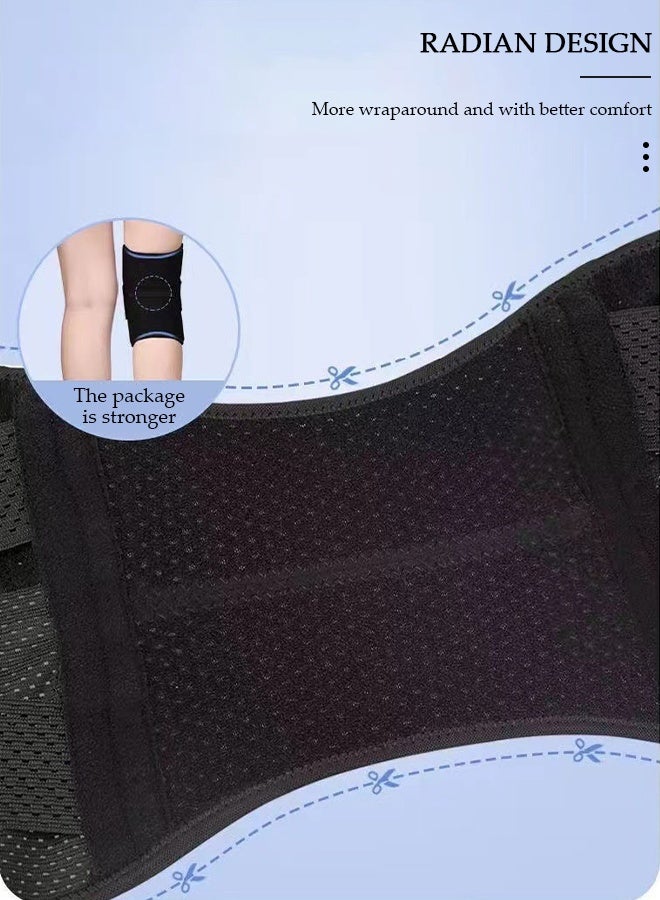 DUNISO 1 قطعة وسادة الركبة دعامة الركبة مع المثبتات الجانبية ومنصات هلام الرضفة قابل للتعديل ضغط دعم الركبة الأقواس لألم الركبة الغضروف المفصلي المسيل للدموع ACL MCL التهاب المفاصل تخفيف آلام المفاصل التعافي من الإصابات - Image 3