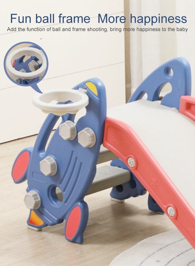 JSAITOYS Home Assembled Slide Toy Indoor Plastic Slides For Kids Children  - Image 2