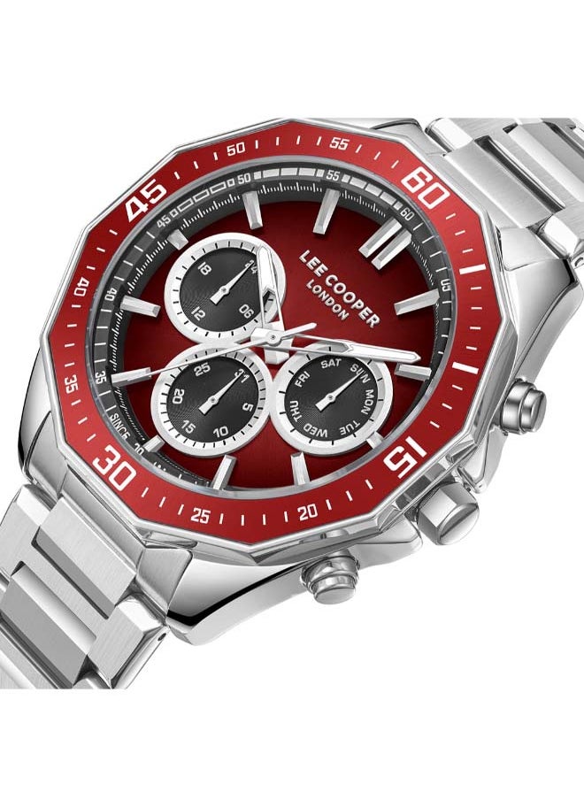 Lee Cooper Men's Multi Function Black Dial Watch - LC08021.380  - Image 2