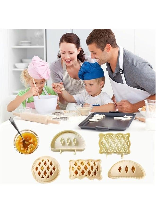 Apple Pie Mold Christmas Baking Suit Mods Kitchen Dough Press Tool-Specifications:Semicircle Single - Image 4