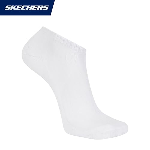 SKECHERS جوارب سكيشرز للرجال - عبوة 10 قطع - تصميم كلاسيكي قصير من تيري، مع قاعدة قدم مريحة ومبطنة - Image 5