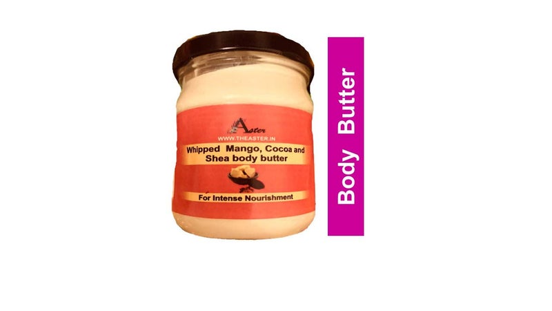 Aster Body Butter | Deep moisturiser| Winter Care | 80 gm |Hydration |Shea Butter, Mango Butter and Cocoa Butter | All skin types |Organic |No chemicals and preservatives | (Lavender) - Image 1