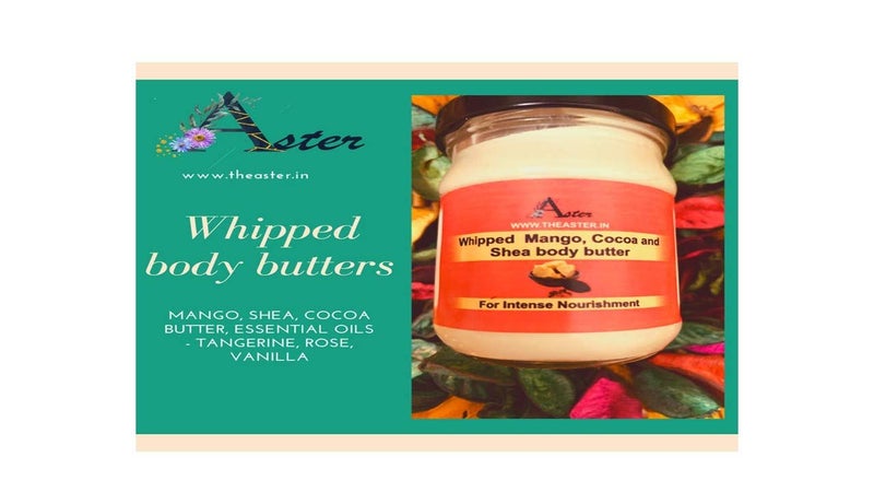 Aster Body Butter | Deep moisturiser| Winter Care | 80 gm |Hydration |Shea Butter, Mango Butter and Cocoa Butter | All skin types |Organic |No chemicals and preservatives | (Lavender) - Image 2