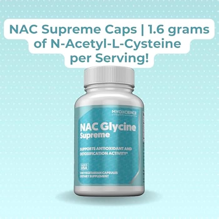 MYOXCIENCE NAC Supreme Capsules | 1.6 G N-Acetyl-L-Cysteine per Serving | 40 Servings - Image 5