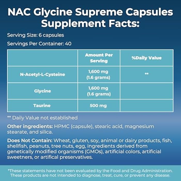 MYOXCIENCE NAC Supreme Capsules | 1.6 G N-Acetyl-L-Cysteine per Serving | 40 Servings - Image 2