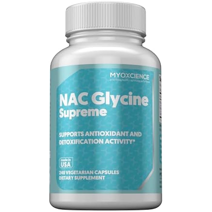 MYOXCIENCE NAC Supreme Capsules | 1.6 G N-Acetyl-L-Cysteine per Serving | 40 Servings - Image 1