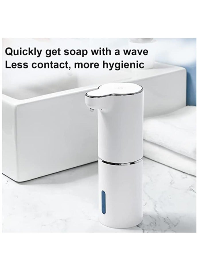 Zikra Automatic Hand Soap Dispenser, 300ml Touchless Rechargeable Foaming Soap Dispenser, 3-Level Adjustable Foam Volume, Wall Mounted Waterproof Hand Soap Dispenser for Smart Home Bathroom Kitchen - Image 2