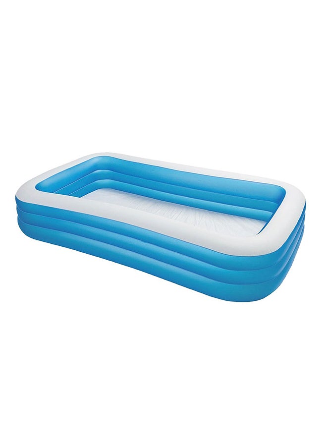 INTEX Swim Center Family Pool - Blue/White 304x189cm - Image 1