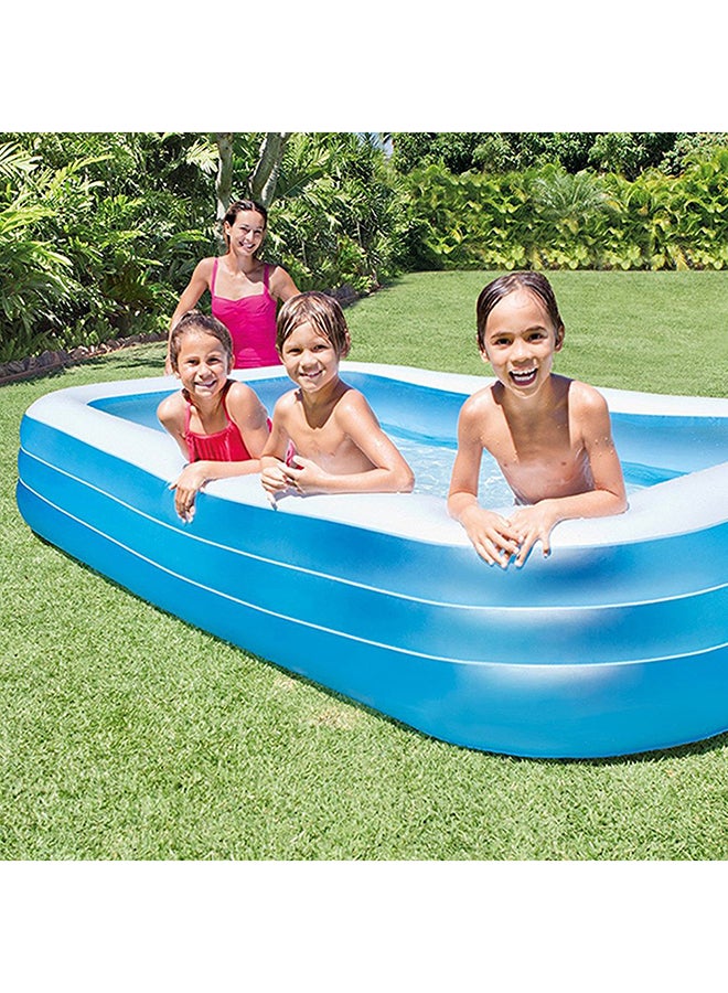 INTEX Swim Center Family Pool - Blue/White 304x189cm - Image 5