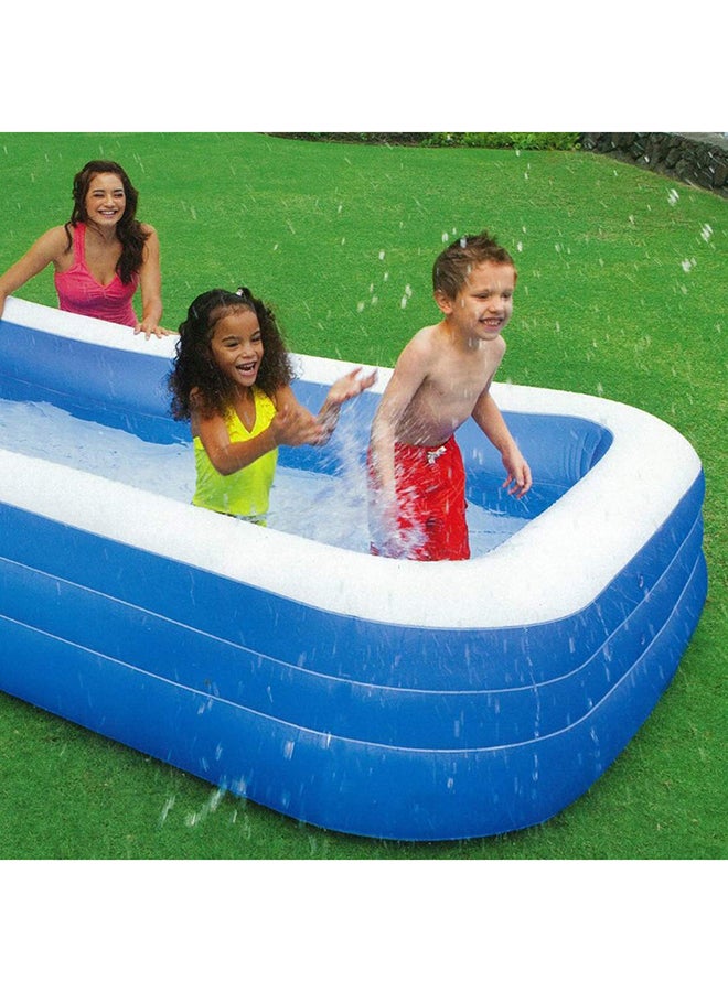 INTEX Swim Center Family Pool - Blue/White 304x189cm - Image 4