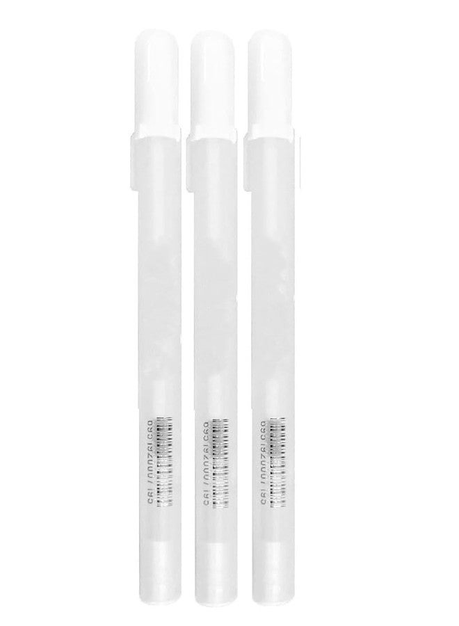 CRAFTREE - White Gel Pens for Smooth and Precise Writing - 1 mm Tip, Pack of 3, Ideal for Drawing, Mandala Arts, Students, Office, and More - Image 1