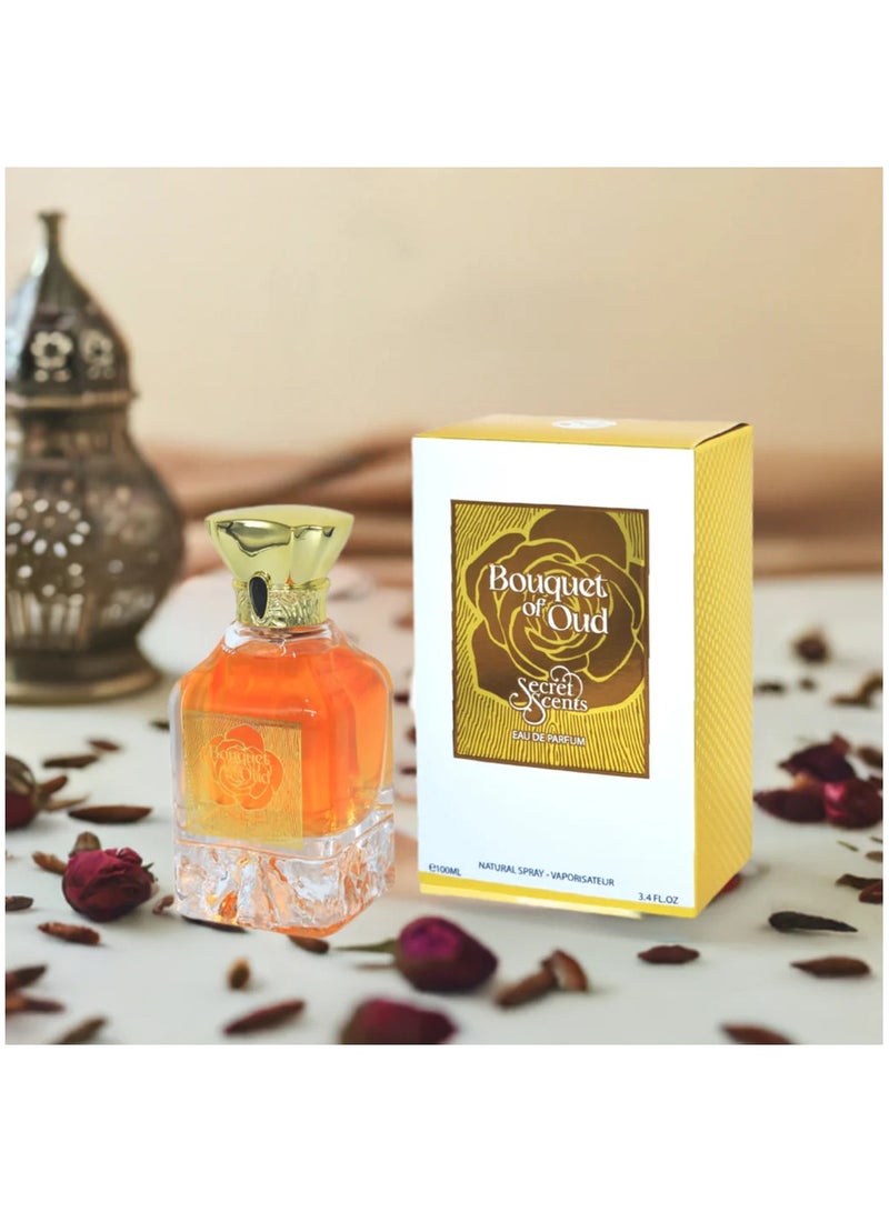 الروائح السرية عطر بوكيه عود من سيكرت سينتس أو دي بارفان 100 مل | عطر للشتاء والصيف - Image 3