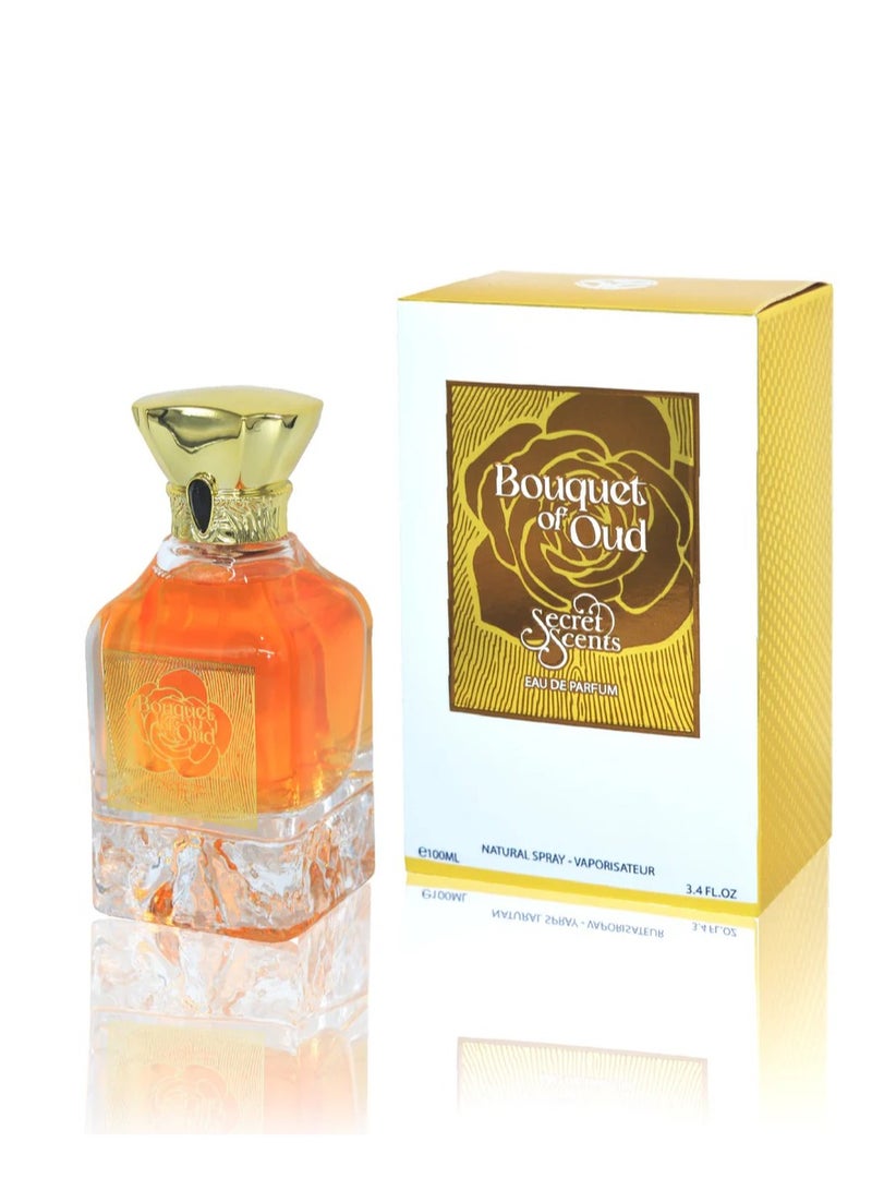 الروائح السرية عطر بوكيه عود من سيكرت سينتس أو دي بارفان 100 مل | عطر للشتاء والصيف - Image 2