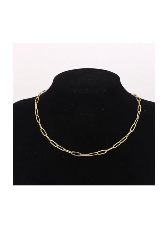 Fayrouz Jewellery 18K Gold Plated Chain Necklace, Zigzag Necklace for Women and Girls Jewelry for All Occasions by Fayrouz Jewelry - Image 3