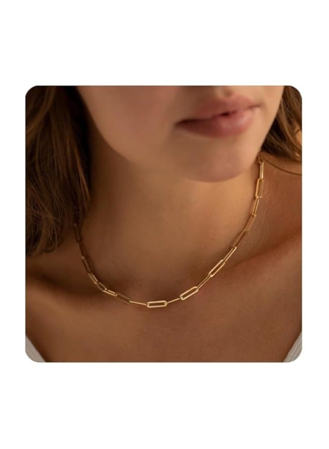 Fayrouz Jewellery 18K Gold Plated Chain Necklace, Zigzag Necklace for Women and Girls Jewelry for All Occasions by Fayrouz Jewelry - Image 5