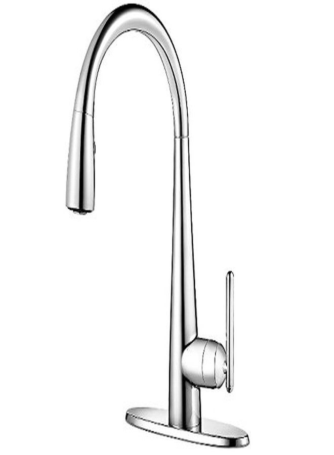 فيستر لوح سطح مطبخ ليتا من Pfister 961-168A مطلي بالكروم المصقول - Image 5