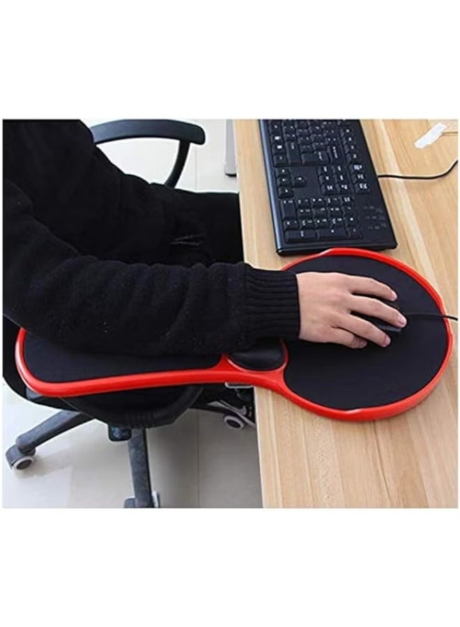 PROMASS Rotatable Hand arm bracket chair mouse bracket wrist pad ergonomic Notebook work game break Soft and comfortable Physiotherapy extension board  - Image 1