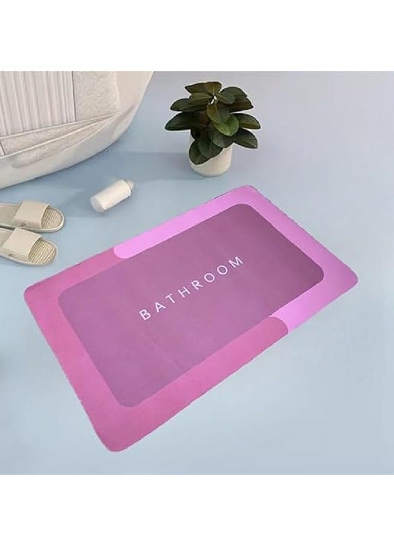 A non-slip, super-absorbent bath mat, available in a variety of colors to suit all tastes, combining elegance and practicality.  - Image 2
