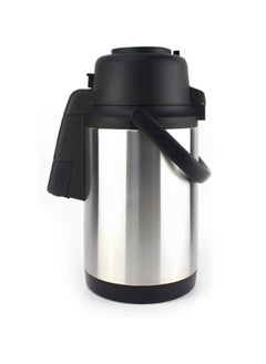BLACKSTONE Airpot Flask with Pump Vacuum Insulated Double Wall Stainless Steel 2.5ltr  - Image 1