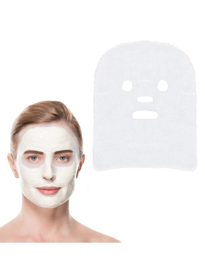 picidae 100 Sheets Pre-Cut Gauze Facial Cotton Beauty Gauze Skin Care Face, Soft High Frequency Gauze Face Pads for Women Girls Skin Face Care Spas Beauty Salons - Image 1