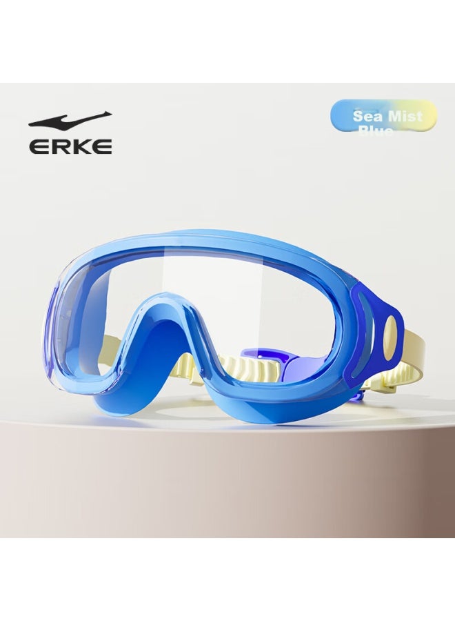 Erke Children's Large Frame Swimming Goggles, High-definition Anti-fog Waterproof Diving Gl, Swimming Equipment For Boys And Girls, Sea Mist Blue - Image 2