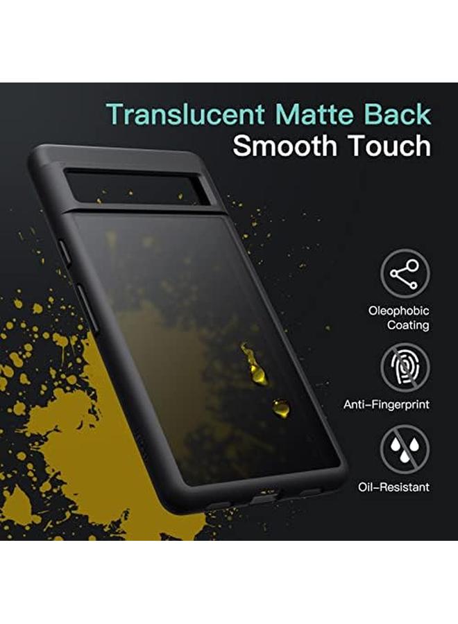 Jetech Matte Case For Google Pixel 7A 6.1 Inch 2023 Frosted Translucent Back Protective Slim Phone Cover Anti Fingerprints Black - Image 4